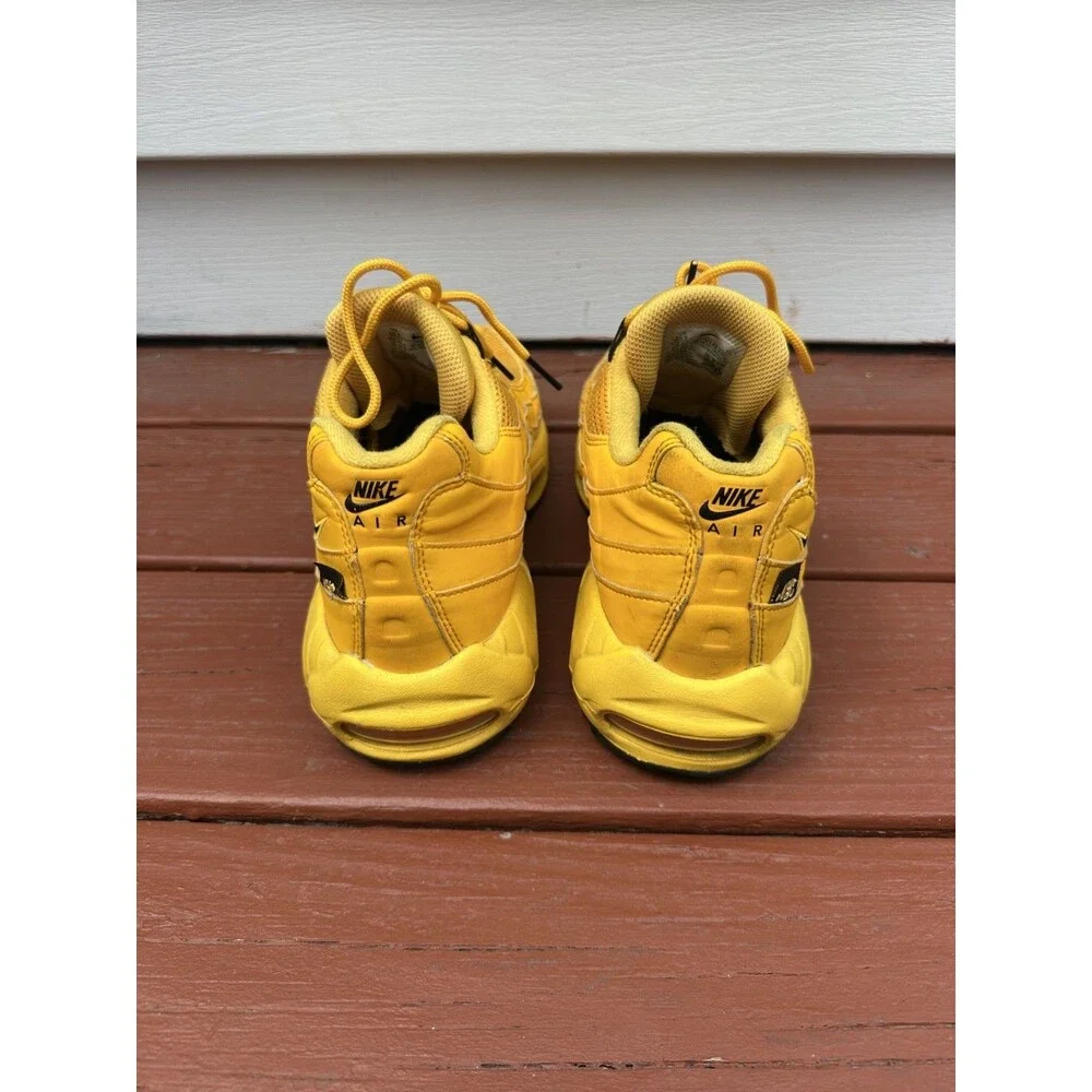Nike Air Max 95 City Special Yellow Taxi Mens Size 10.5 Sneakers USED FLAWS